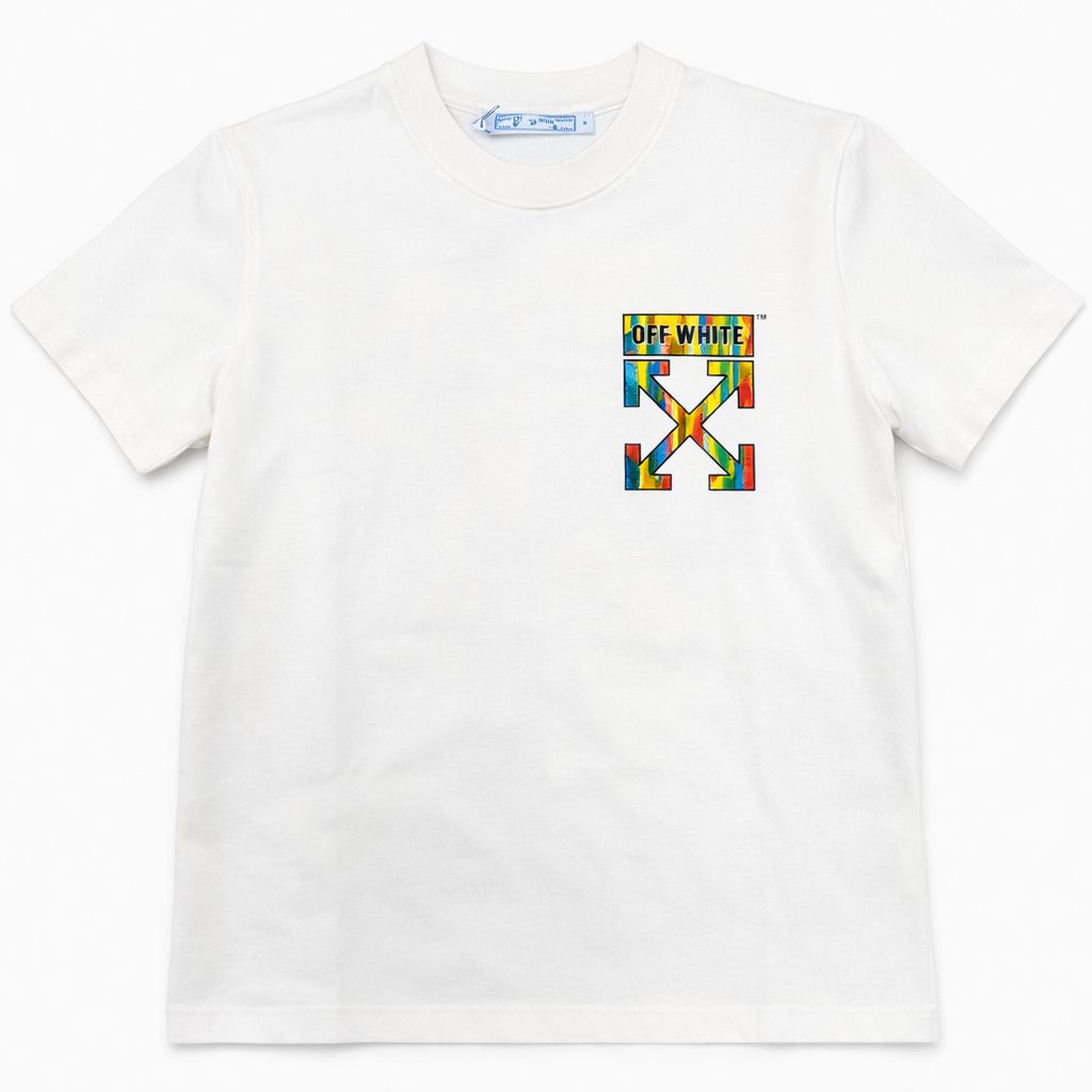 Tricou "Street Graffiti" – Alb , Bumbac Premium cu Imprimeu Artistic Vibrant