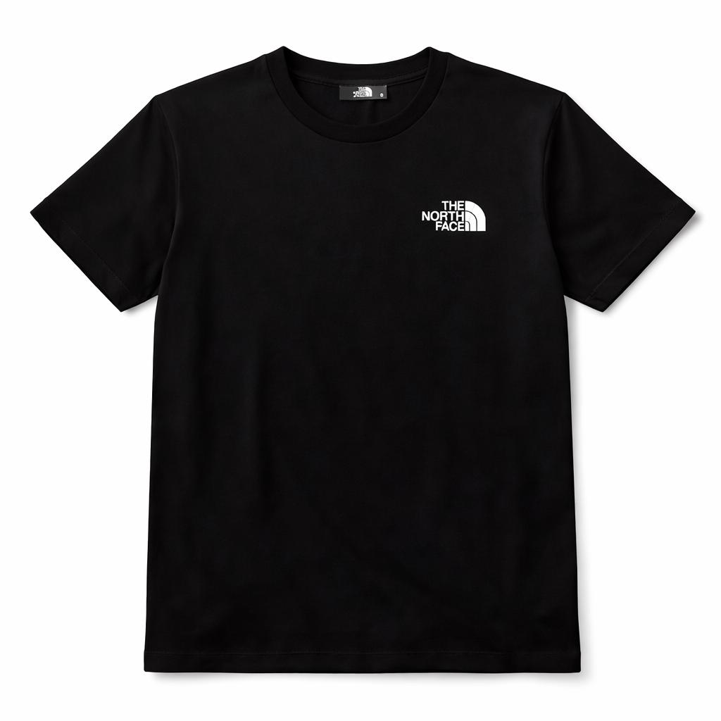 Tricou Negru Premium „Essential Explorer” – Bumbac Fin cu Logo Discret